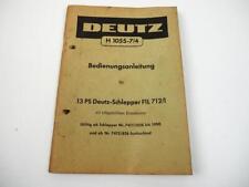 Deutz f1l 712 gebraucht kaufen  Merseburg