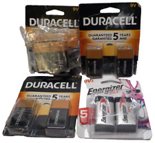 Duracell Coppertop 9V Battery, 9 Count, 9-Volt Batteries 2 energizer., used for sale  Shipping to South Africa