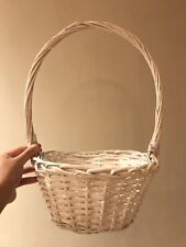 Woven flower basket for sale  CRANLEIGH