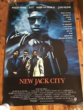 New Jack City Original US One Sheet Film Movie Cinema Poster Wesley Snipes 1991 segunda mano  Embacar hacia Argentina