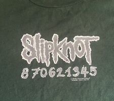 Slipknot green shirt for sale  Roanoke