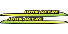 2pc Set for John Deere Tractor Upper Hood Vinyl Decal Stickers 325,335,345,355d for sale  Ocala