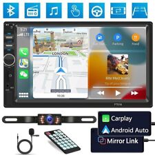 Rádio estéreo automotivo Apple Carplay Android Auto 7" tela sensível ao toque 2Din Bluetooth Play comprar usado  Enviando para Brazil