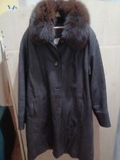 Cappotto pelle vintage. usato  Annicco