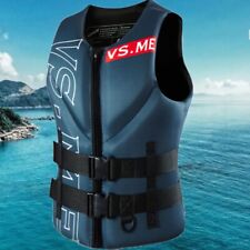 Life Jacket for Adult Super Buoyancy Neoprene Life Vest Surf Raft Kayak Fishing, used for sale  Shipping to South Africa