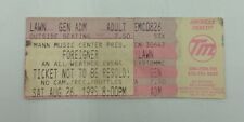 Foreigner ticket stub for sale  Willow Grove
