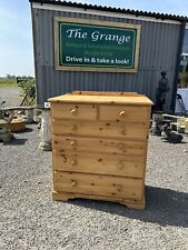 Solid pine chest for sale  ALFORD