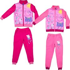 Tuta bimba Peppa Pig abbigliamento bambina invernale completo 3 4 5 6 7 8 anni usato  Barano D Ischia
