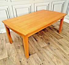 Used, Solid Wooden Oak Coffee Side Table - Shaker Style Modern Contemporary  for sale  Shipping to South Africa