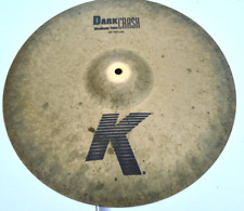 Prato Zildjian 18" K Zildjian escuro fino de colisão, excelente som precisa ser limpo comprar usado  Enviando para Brazil