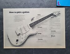 Fender pick guitar for sale  Chicago