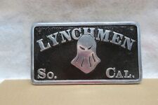  Vintage Original 1950 60s "LYNCHMEN " SO. CAL. Hot Rod Car Club Plaque  for sale  Silver Lake