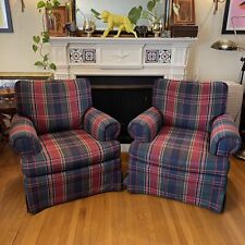 Sherrill furniture plaid for sale  Los Angeles