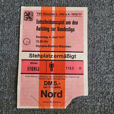 Ticket 1976 1977 gebraucht kaufen  Bielefeld