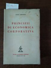 Principi economia corporativa usato  Bracciano