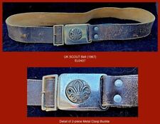 Scout belt metal for sale  Shipping to Ireland