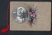 Cartão sagrado antigo de Jesus Bambino andactsbild santino imagem pieuse estampa comprar usado  Enviando para Brazil