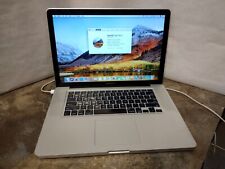 Apple MacBook Pro 15" A1286 meados de 2010 Intel Core i5 4GB 500GB macOS 10.13 comprar usado  Enviando para Brazil