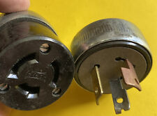 *USADO* PLUGUES EAGLE-TURN & LOCK-MACHO E FÊMEA-20A, 125/250V-FRETE GRÁTIS* comprar usado  Enviando para Brazil