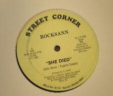 Rocksann Street Corner 666 She Died 12 pol. comprar usado  Enviando para Brazil