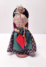 Estatueta feminina Marius Chave Aubagne argila terracota boneca camponesa francesa 11,5" comprar usado  Enviando para Brazil