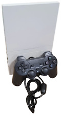 WHITE PlayStation 2 PS2 Slim Console w/ NEW LASER Controller & Cords Guaranteed, used for sale  Shipping to South Africa
