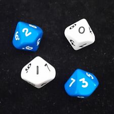 D10 dice blue for sale  BUDE