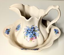 Kernewek floral jug for sale  Shipping to Ireland