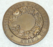 Medaille bronze societe d'occasion  Arronville