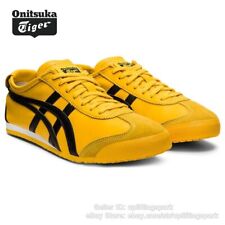 Tênis Onitsuka Tiger México 66 amarelo/preto unissex 1183C102-751 sapatos clássicos comprar usado  Enviando para Brazil