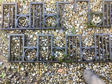 reclaimed iron railing for sale  YORK