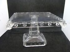 Used, EAPG Fostoria Glass Co's Atlanta Lion Head Cake Stand for sale  Shipping to South Africa
