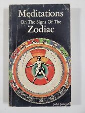MEDITACIONES SOBRE LOS SIGNOS DEL ZODIACO John Jocelyn Rara De Colección Astrología 1970 segunda mano  Embacar hacia Mexico
