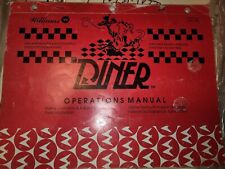 Diner pinball manual for sale  Hagerstown