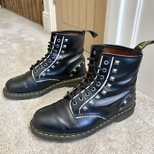 Dr Martens 1460 Stud Smooth Leather Ankle Punk Doc Boots Size UK 10 EU 45 for sale  Shipping to South Africa
