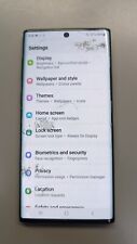 Samsung Galaxy Note 10 Pantalla LCD OLED FABRICANTE DE EQUIPOS ORIGINALES GENUINO AGRIETADO PERO FUNCIONANDO segunda mano  Embacar hacia Argentina