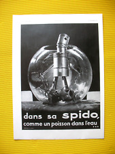 Spido press advertisement d'occasion  Expédié en Belgium