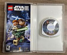 Genuíno LEGO Star Wars III: The Clone Wars Sony PSP, 2011 com Manual TESTADO!! comprar usado  Enviando para Brazil