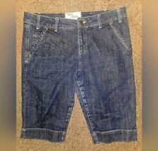 Bermuda jeans ANTHROPOLOGIE BICA CHEIA LAVAGEM ESCURA TAMANHO 31W comprar usado  Enviando para Brazil