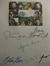 Guión de película firmado por Harold and Maude X6 Ruth Gordon Bud Cort Stevens Skerritt rpt segunda mano  Embacar hacia Argentina