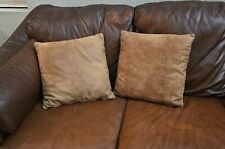 leather throw pillows faux for sale  Tracy
