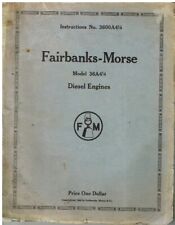 Fairbanks morse 36a4.25 for sale  WORKSOP