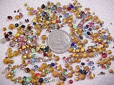 325 TINY & SMALL SWAROVSKI CRYSTAL LOOSE RHINESTONES VTG JEWELRY REPAIR FINDINGS for sale  Shipping to South Africa
