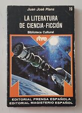 LIBRO LA LITERATURA DE CIENCIA-FICCION de Juan José Plans Spain Planeta 1975 segunda mano  Embacar hacia Argentina