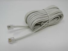 Cable de cable de teléfono estándar RJ-11 32 ft segunda mano  Embacar hacia Argentina