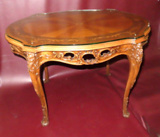 wood inlaid end accent table for sale  Renton