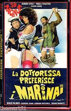 La Dottoressa preferisce i Marinai (1980) VHS 3B Magnum 1a Ed.  Paola Senatore usato  Porto Mantovano