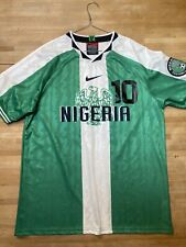 Nigeria shirt okocha usato  Milano