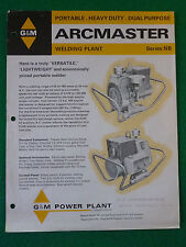 Arcmaster welding plant for sale  NORWICH