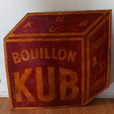 plaque emaillee bouillon kub d'occasion  Pantin